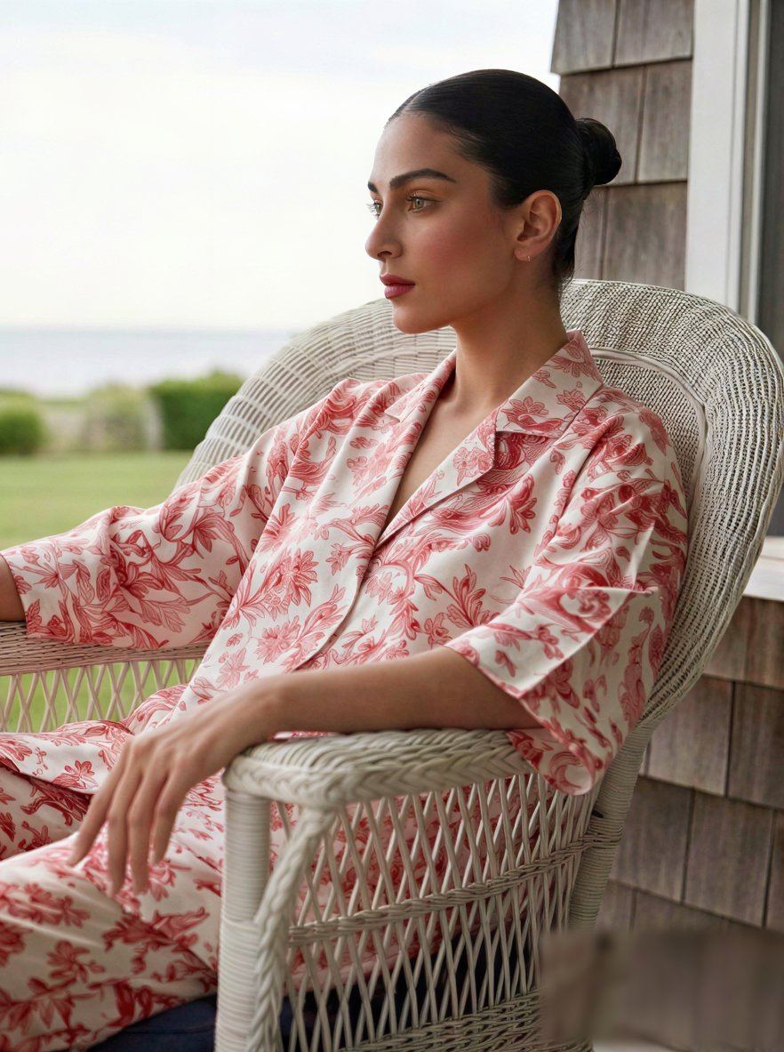 Toile Rouge Co-ord Set