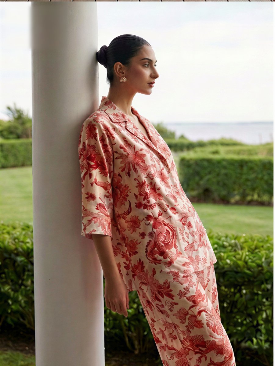 Toile Rouge Co-ord Set